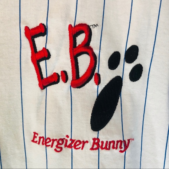 Vtg Energizer Bunny Jersey Dead Stock 1994 XLarge - Picture 4 of 7